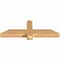 Ekena Millwork Eugene Smooth Timber Gable Bracket, Western Red Cedar, 36"W x 12"H x 3 1/2"D x 3 1/2"F, 8/12 Pitch GBW036X12X0404EUG00SWR - alternate 2
